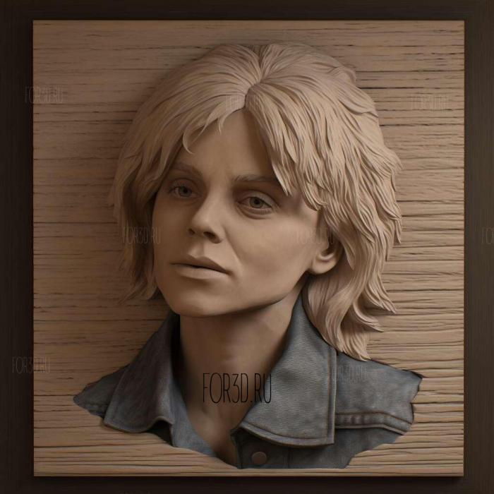 Meg Ryan 2 stl model for CNC